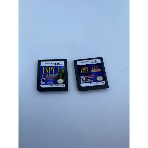 I Spy Fun House I Spy Castle And I Spy Universe Nintendo DS Games Only - Picture 1 of 2